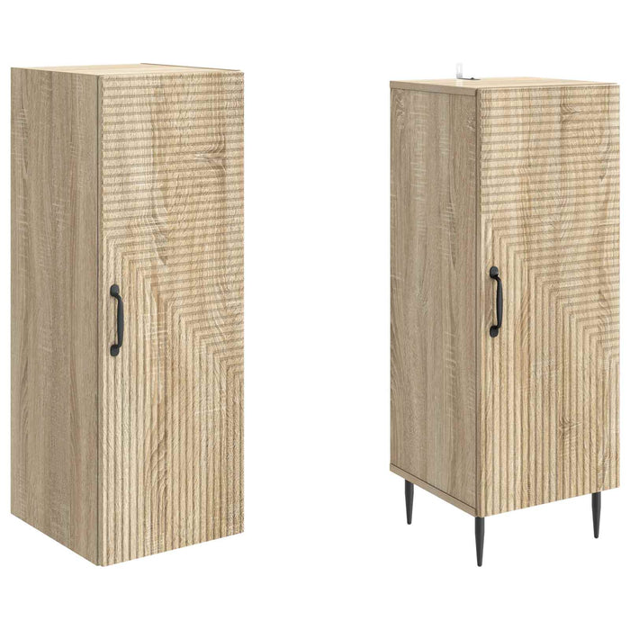 Set de Dulapuri 2 pcs Stejar Sonoma 33 x 34,5 x 89,5 cm WALTI