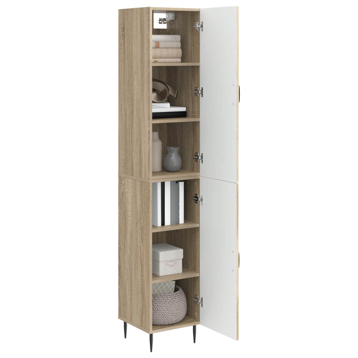 Set de Dulapuri 2 pcs Stejar Sonoma 33 x 34,5 x 89,5 cm WALTI