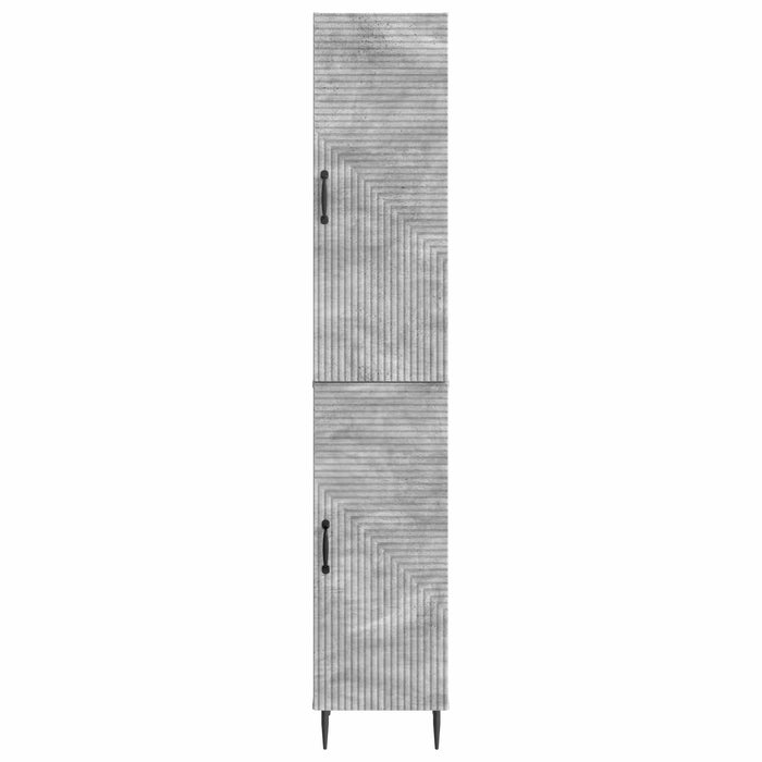 Set de Dulapuri 2 pcs Gri Beton 33 x 34,5 x 89,5 cm WALTI