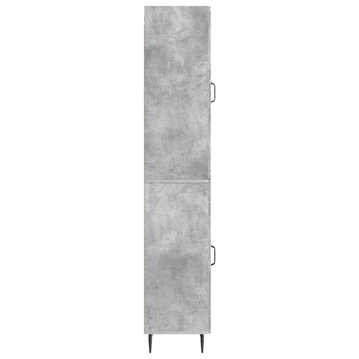 Set de Dulapuri 2 pcs Gri Beton 33 x 34,5 x 89,5 cm WALTI