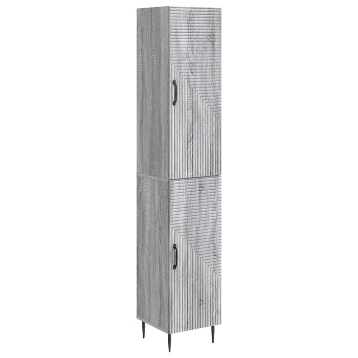 Set de Dulapuri 2 pcs Sonoma gri 33 x 34,5 x 89,5 cm WALTI