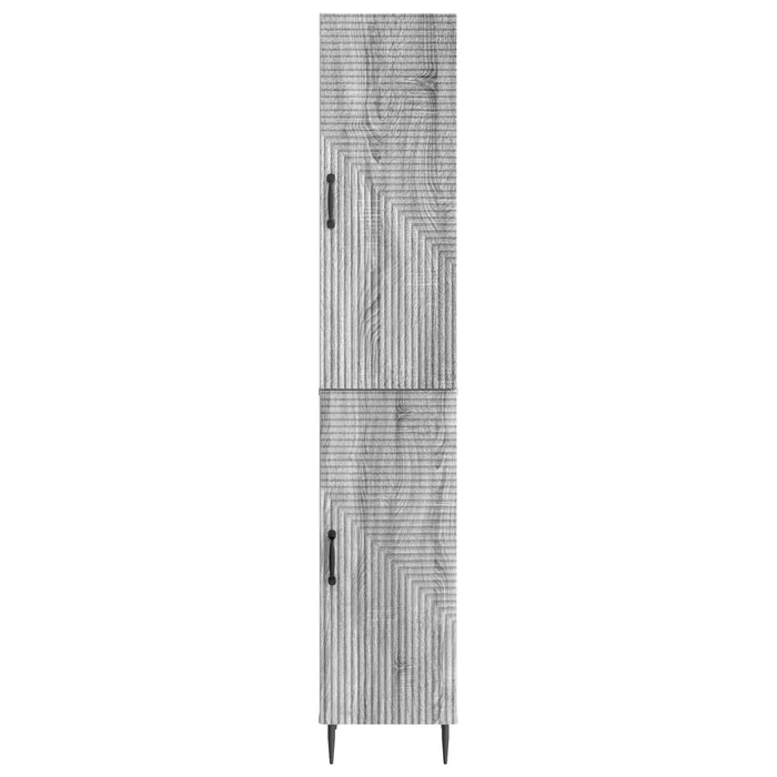 Set de Dulapuri 2 pcs Sonoma gri 33 x 34,5 x 89,5 cm WALTI