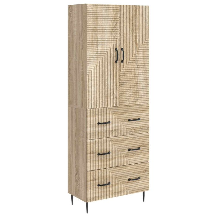 Set de Dulapuri 2 pcs Stejar Sonoma 66 x 34,5 x 90 cm - WALTI WALTI