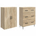 Set de Dulapuri 2 pcs Stejar Sonoma 66 x 34,5 x 90 cm - WALTI WALTI
