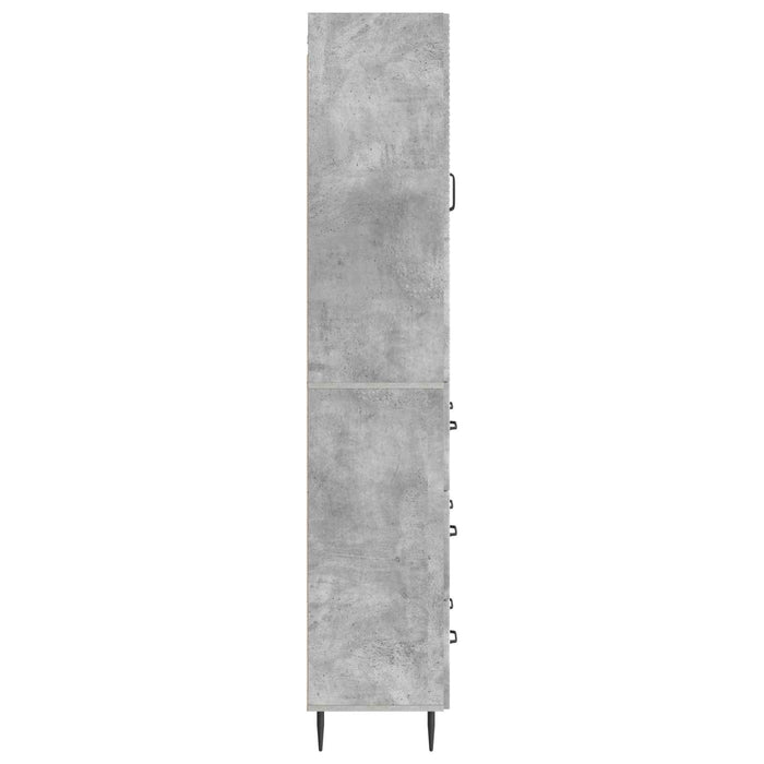 Set de Dulapuri 2 pcs Gri Beton 66 x 34,5 x 90 cm - WALTI WALTI