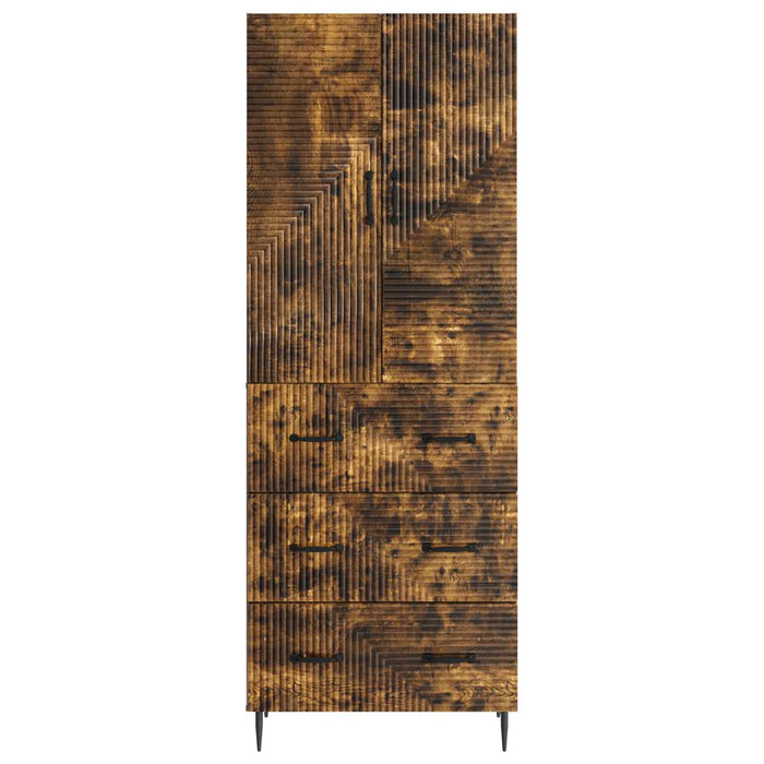 Set de Dulapuri 2 pcs Stejar fumuriu 66 x 34,5 x 90 cm - WALTI WALTI