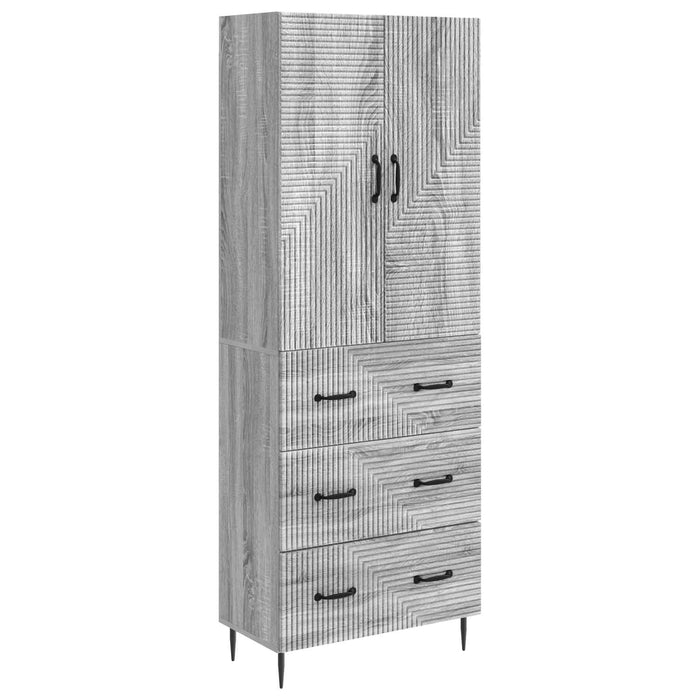 Set de Dulapuri 2 pcs Sonoma gri 66 x 34,5 x 90 cm - WALTI WALTI
