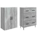Set de Dulapuri 2 pcs Sonoma gri 66 x 34,5 x 90 cm - WALTI WALTI