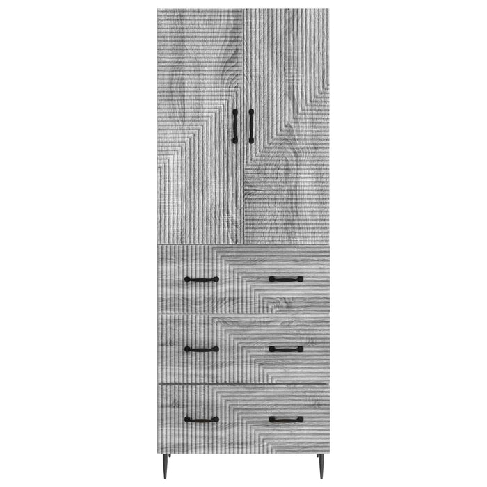 Set de Dulapuri 2 pcs Sonoma gri 66 x 34,5 x 90 cm - WALTI WALTI