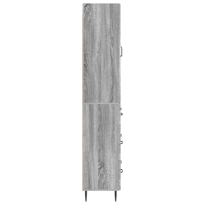 Set de Dulapuri 2 pcs Sonoma gri 66 x 34,5 x 90 cm - WALTI WALTI