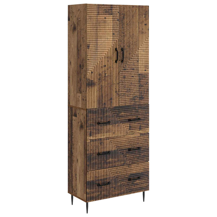 Set de Dulapuri 2 pcs Lemn vechi 66 x 34,5 x 90 cm - WALTI WALTI