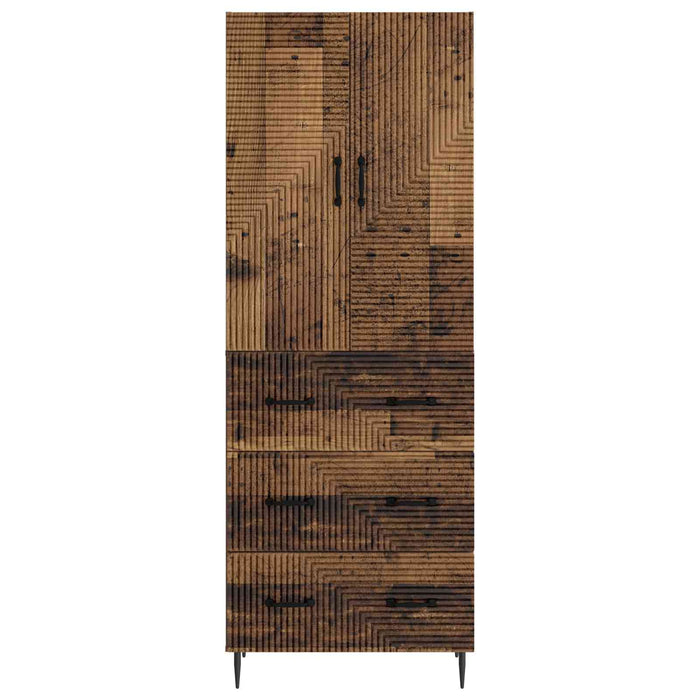 Set de Dulapuri 2 pcs Lemn vechi 66 x 34,5 x 90 cm - WALTI WALTI