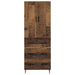 Set de Dulapuri 2 pcs Lemn vechi 66 x 34,5 x 90 cm - WALTI WALTI
