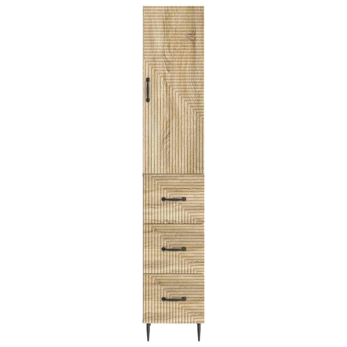 Set de Dulapuri 2 pcs Stejar Sonoma 33 x 34,5 x 90 cm - WALTI WALTI