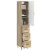 Set de Dulapuri 2 pcs Stejar Sonoma 33 x 34,5 x 90 cm - WALTI WALTI
