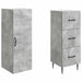 Set de Dulapuri 2 pcs Gri Beton 33 x 34,5 x 90 cm - WALTI WALTI