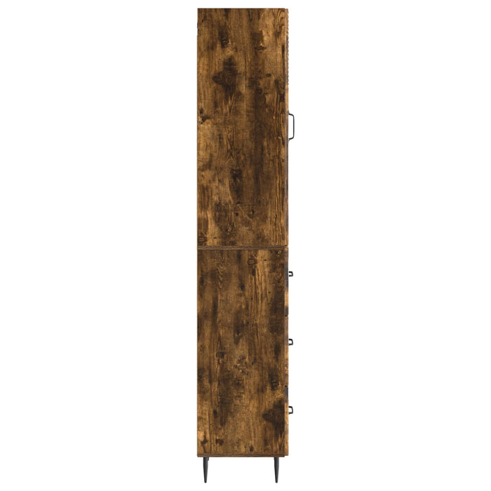 Set de Dulapuri 2 pcs Stejar fumuriu 33 x 34,5 x 90 cm - WALTI WALTI