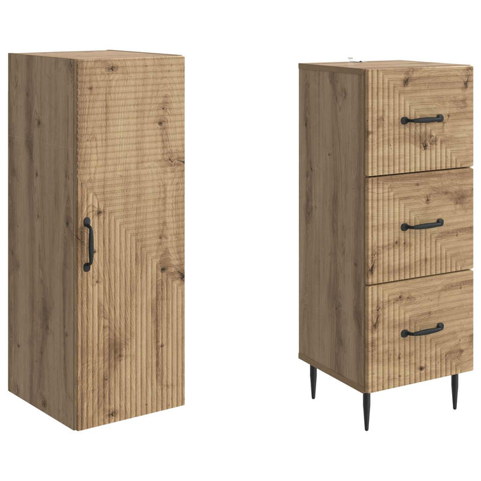 Set de Dulapuri 2 buc. 33 x 34,5 x 90 cm Lemn prelucrat WALTI