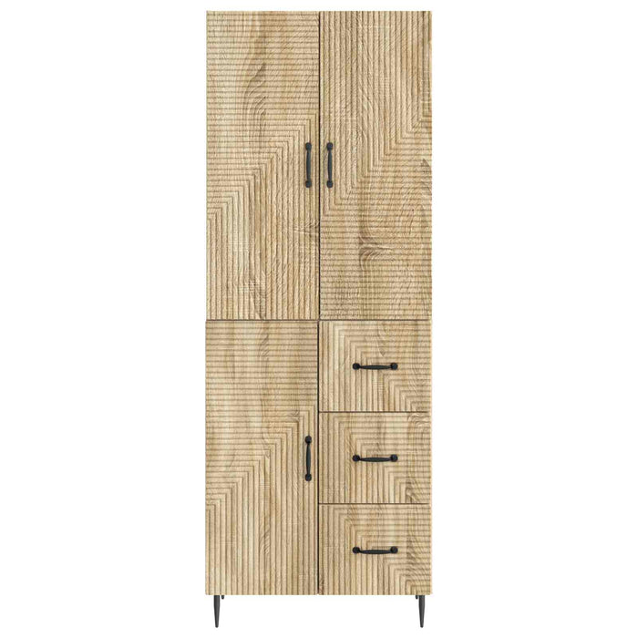 Set de Dulapuri 2 pcs Stejar Sonoma 66 x 34,5 x 89,5 cm WALTI