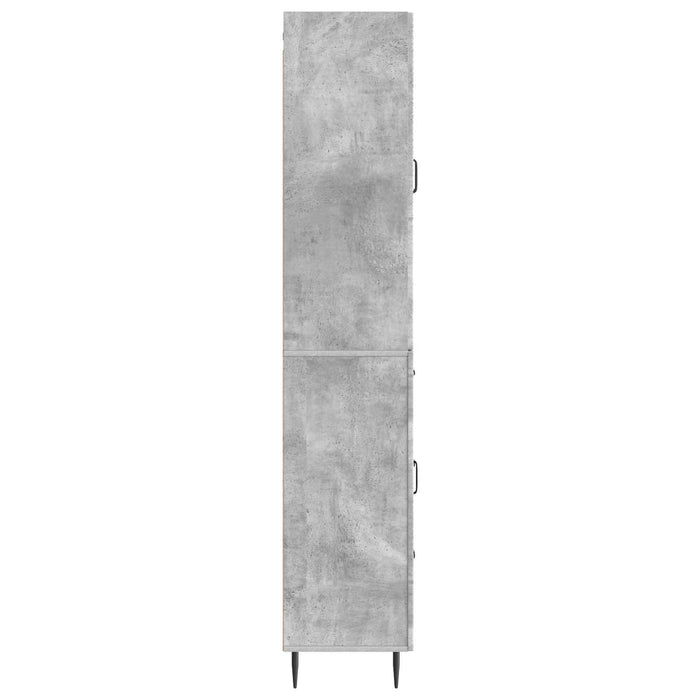 Set de Dulapuri 2 pcs Gri Beton 66 x 34,5 x 89,5 cm WALTI