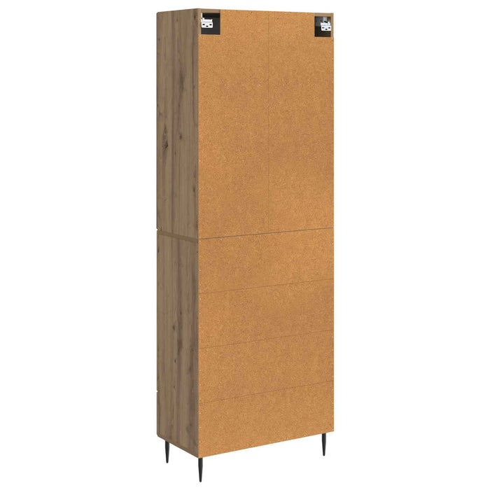 Set de Dulapuri 2 pcs Stejar Artizanal 66 x 34,5 x 89,5 cm WALTI