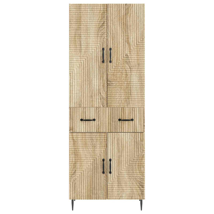 Set de Dulapuri 2 pcs Stejar Sonoma 66 x 34,5 x 89,5 cm WALTI