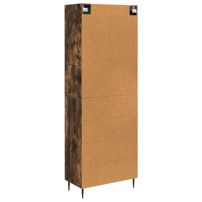Set de Dulapuri 2 pcs Stejar fumuriu 66 x 34,5 x 89,5 cm WALTI