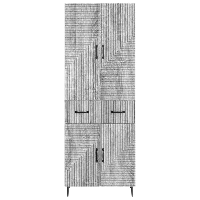 Set de Dulapuri 2 pcs Sonoma gri 66 x 34,5 x 89,5 cm WALTI