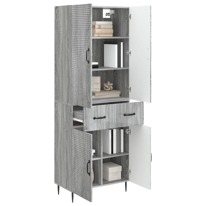 Set de Dulapuri 2 pcs Sonoma gri 66 x 34,5 x 89,5 cm WALTI