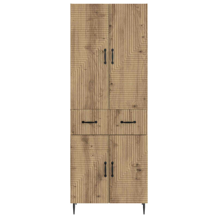 Set de Dulapuri 2 pcs Stejar Artizanal 66 x 34,5 x 89,5 cm WALTI