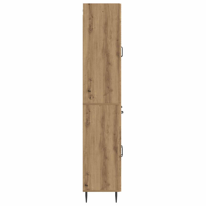 Set de Dulapuri 2 pcs Stejar Artizanal 66 x 34,5 x 89,5 cm WALTI
