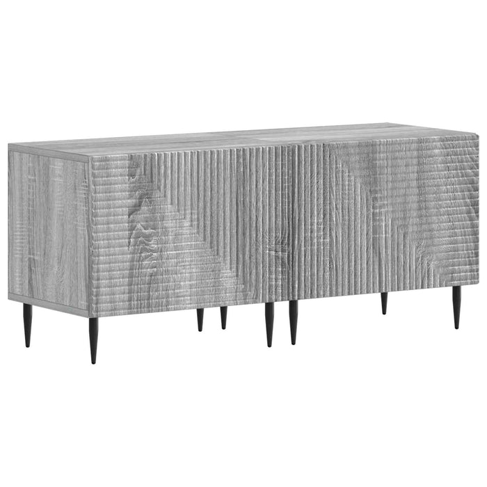 Set de 3 piese pentru TV cu LED Sonoma gri Lemn prelucrat WALTI