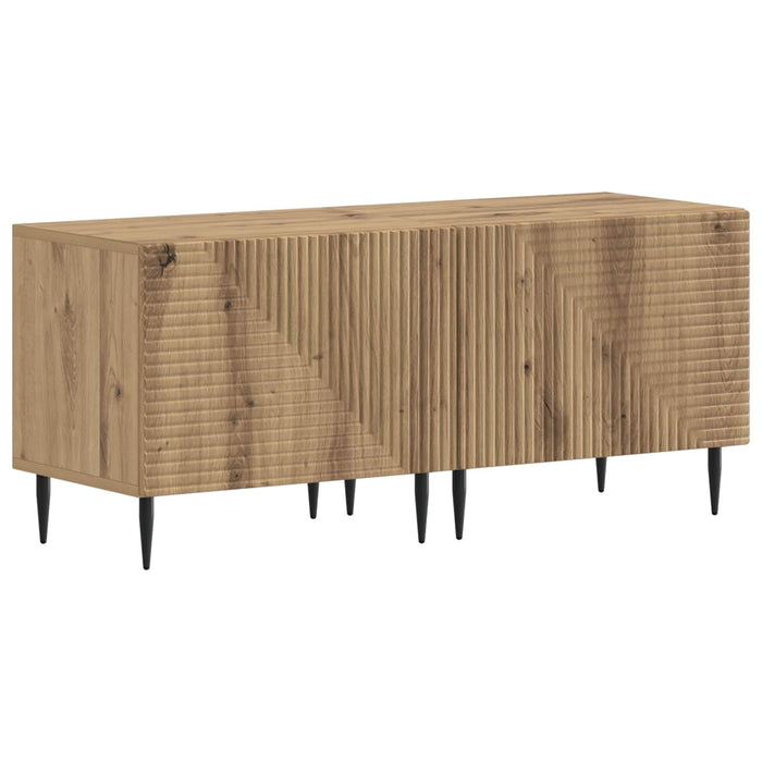 Set de 3 piese pentru TV cu LED Stejar Artizanal Lemn prelucrat WALTI
