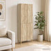 Set de Dulapuri 2 pcs Stejar Sonoma Lemn prelucrat - WALTI WALTI