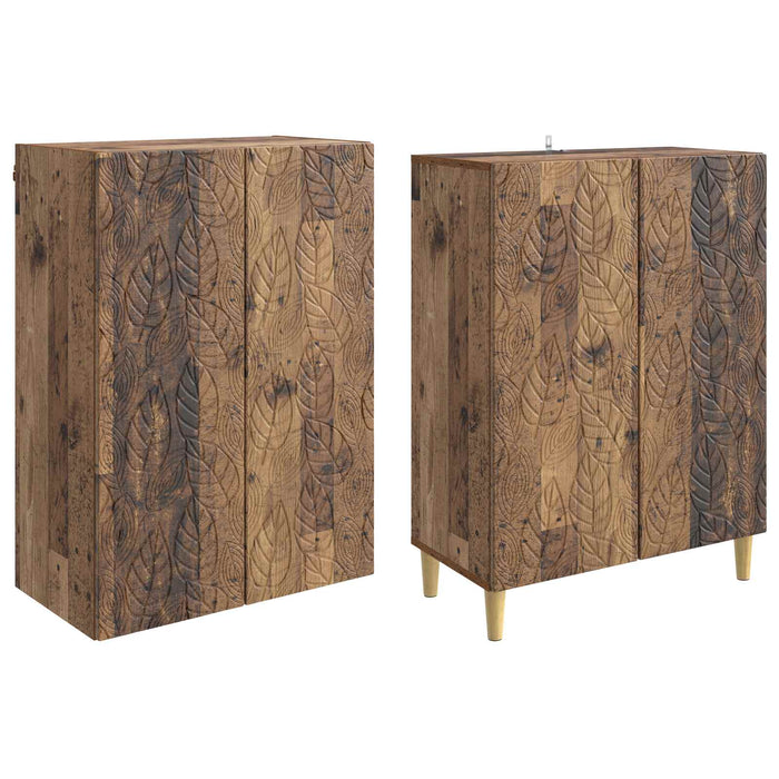 Set de Dulapuri 2 pcs Lemn vechi Lemn prelucrat - WALTI WALTI