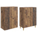 Set de Dulapuri 2 pcs Lemn vechi Lemn prelucrat - WALTI WALTI