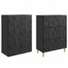 Set de Dulapuri 2 pcs Negru 66 x 34,5 x 90 cm Lemn prelucrat - WALTI WALTI