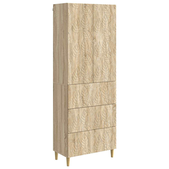 Set de Dulapuri 2 pcs Stejar Sonoma 66 x 34,5 x 90 cm - WALTI WALTI