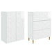 Set de Dulapuri 2 pcs Alb foarte lucios 66 x 34,5 x 90 cm - WALTI WALTI