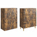 Set de Dulapuri 2 pcs Stejar fumuriu 66 x 34,5 x 90 cm - WALTI WALTI
