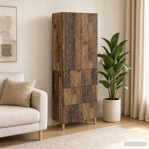 Set de Dulapuri 2 pcs Lemn vechi 66 x 34,5 x 90 cm - WALTI WALTI