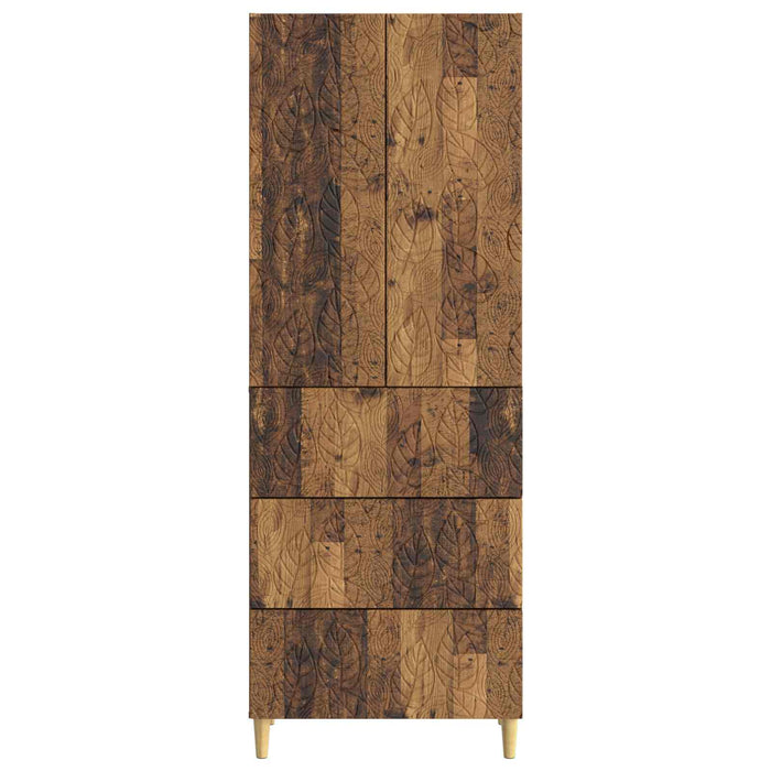 Set de Dulapuri 2 pcs Lemn vechi 66 x 34,5 x 90 cm - WALTI WALTI