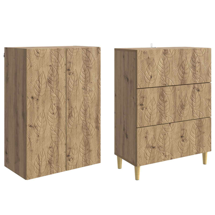 Set de Dulapuri 2 buc. 66 x 34,5 x 90 cm Lemn prelucrat WALTI