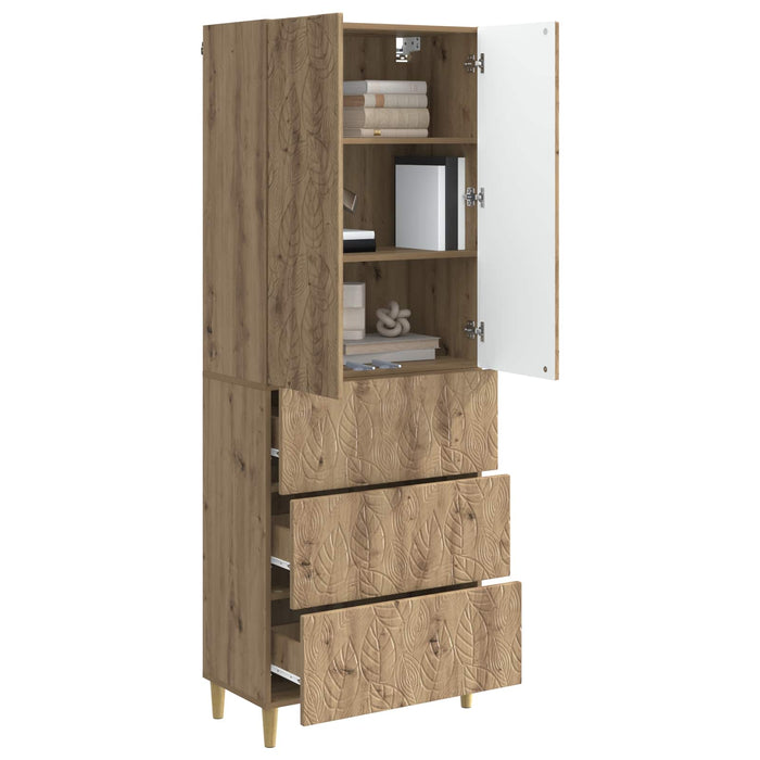 Set de Dulapuri 2 buc. 66 x 34,5 x 90 cm Lemn prelucrat WALTI