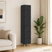 Set de Dulapuri 2 pcs Negru 33 x 34,5 x 90 cm Lemn prelucrat - WALTI WALTI