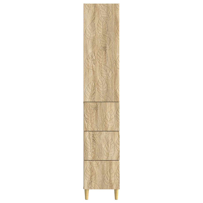 Set de Dulapuri 2 pcs Stejar Sonoma 33 x 34,5 x 90 cm - WALTI WALTI