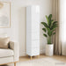 Set de Dulapuri 2 pcs Alb foarte lucios 33 x 34,5 x 90 cm - WALTI WALTI