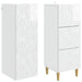 Set de Dulapuri 2 pcs Alb foarte lucios 33 x 34,5 x 90 cm - WALTI WALTI