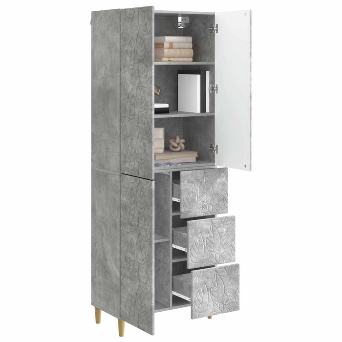 2 pcs Gri Beton WALTI