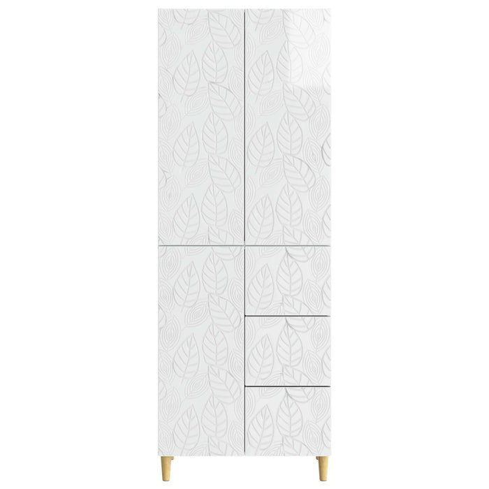 2 pcs Alb foarte lucios WALTI